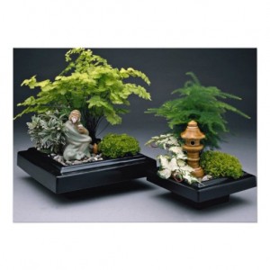 miniature tree figurines